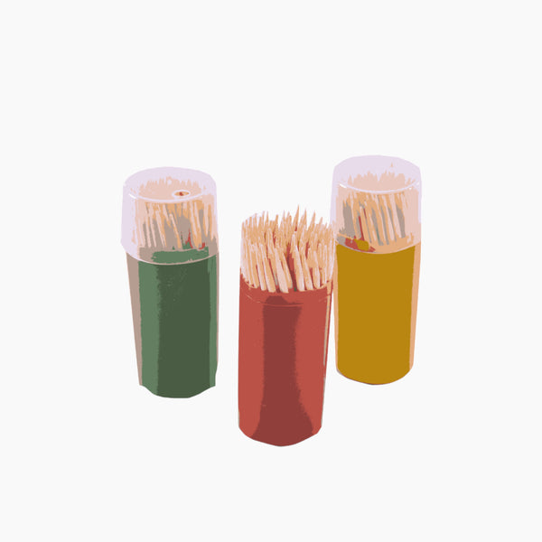 Toothpicks Unwrapped 4000 Pcs