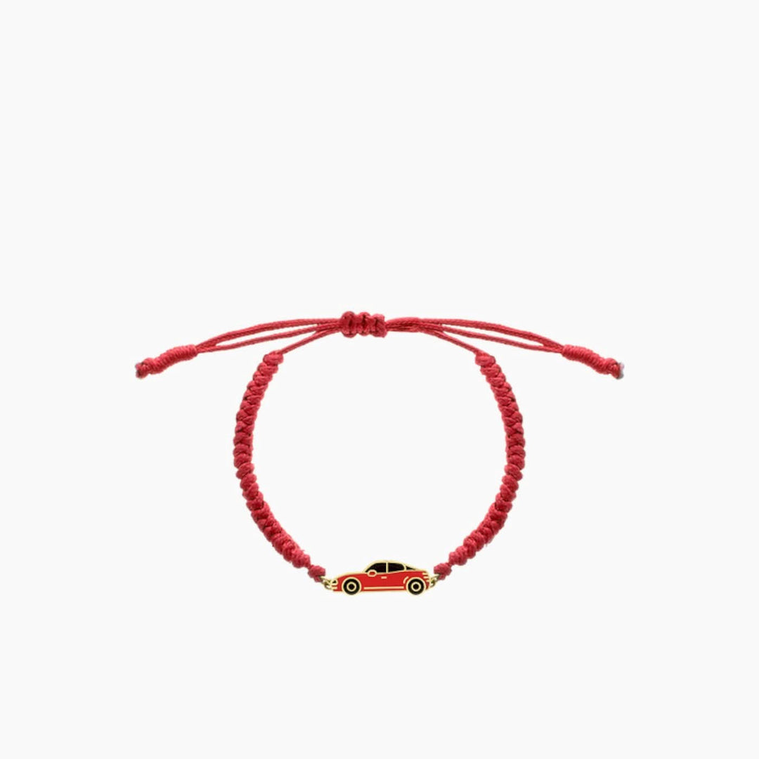Baby Chic Fine Jewelry Red Race Car Bracelet - HUNA
