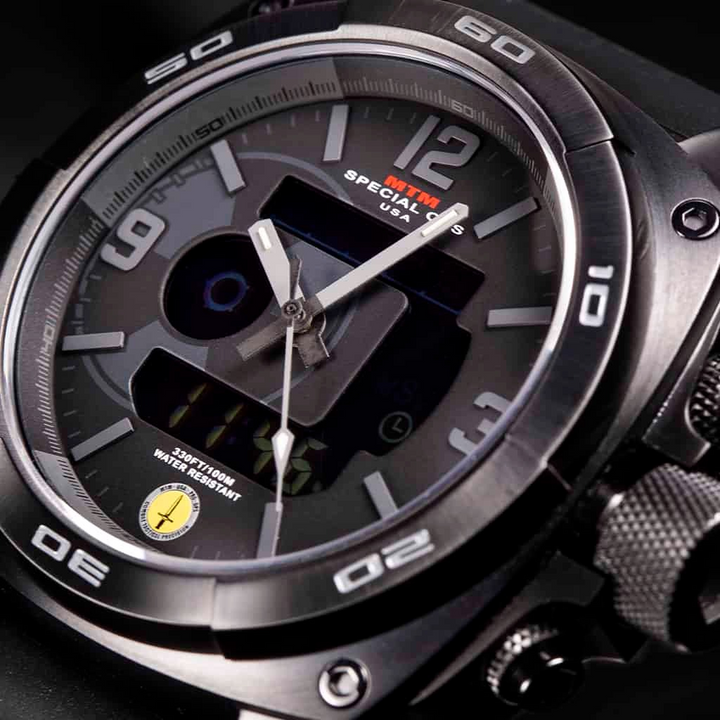 MTM Watches Rad Black Titanium 46MM