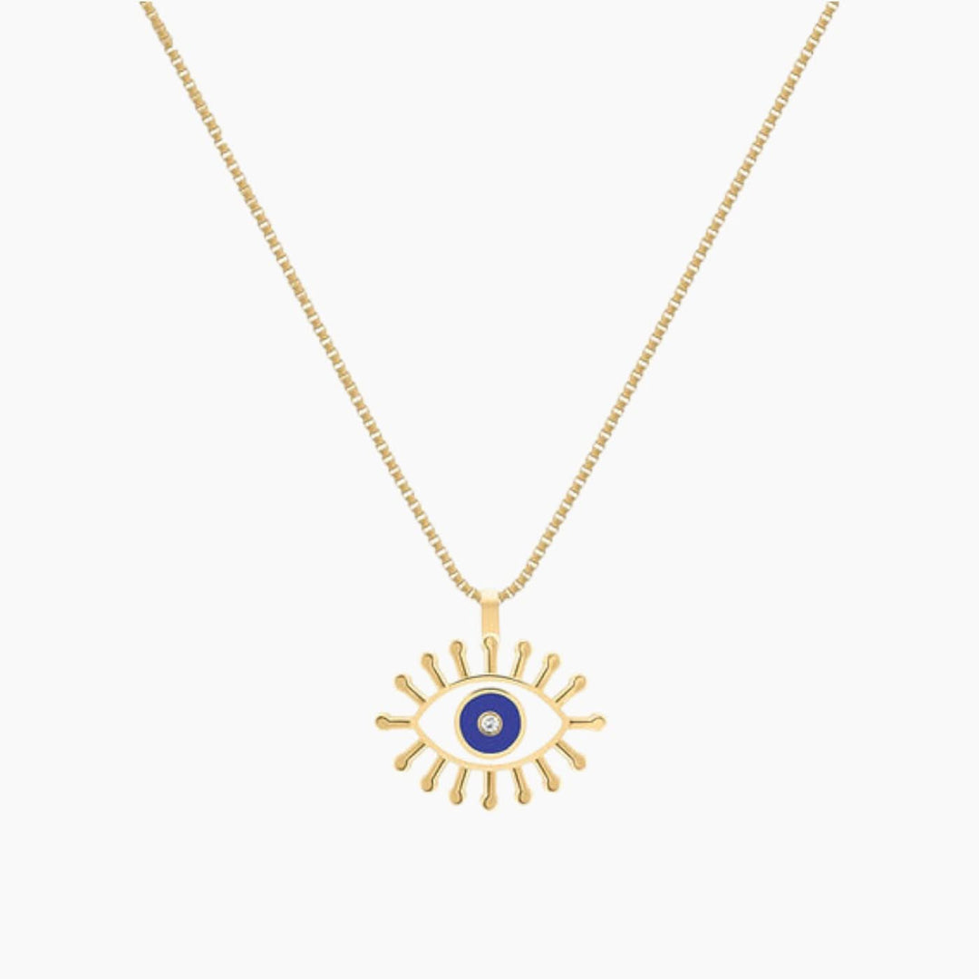 Baby Chic Fine Jewelry Radiant Eye Diamond Necklace