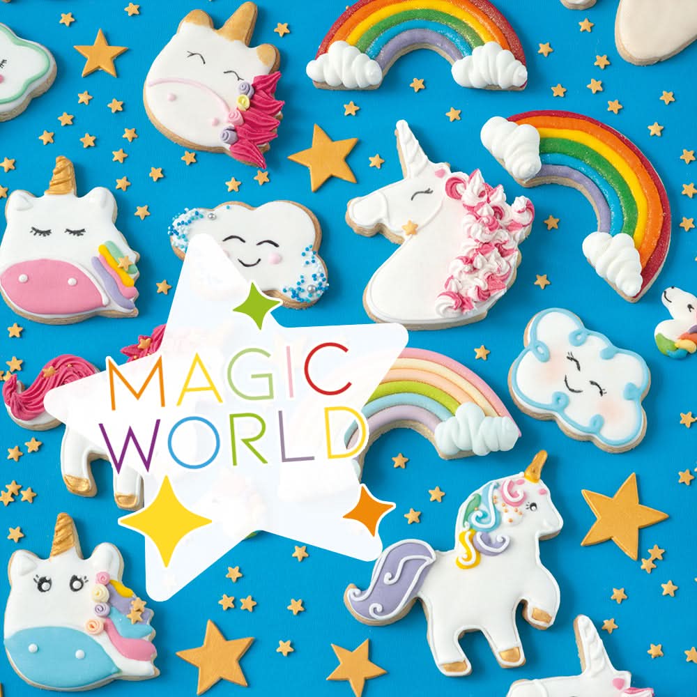 Decora Rainbow and Cloud Cookie Cutters Set - HUNA