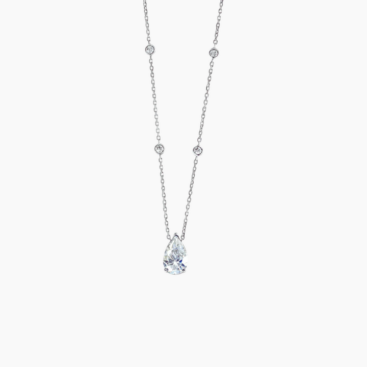 Illumine Gold Raindrop Pendant Necklace
