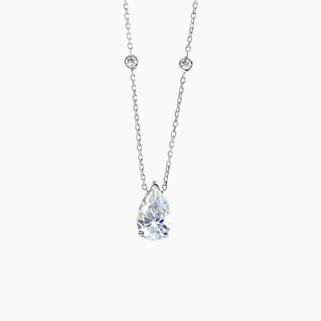 Illumine Gold Raindrop Pendant Necklace