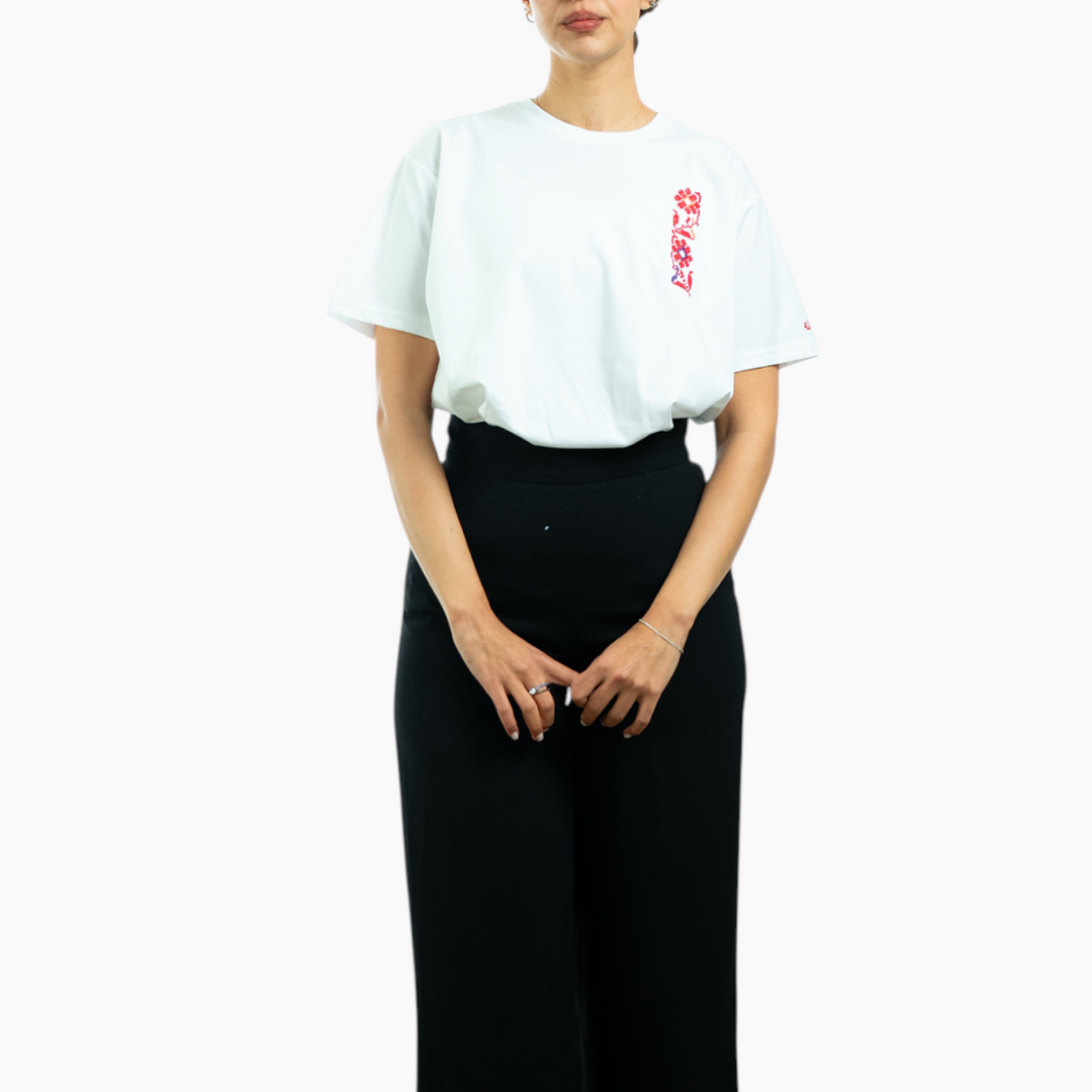 Ramallah T-Shirt - Al Ward (The flowers)