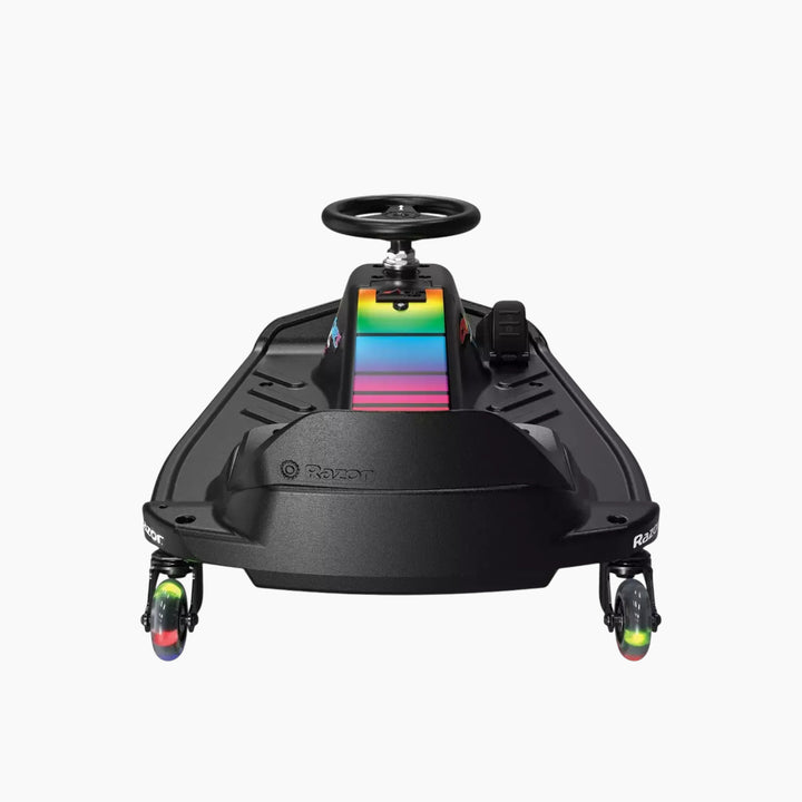 Razor Electric Vehicle For Drifting Crazy Cart Shift Lightshow - HUNA