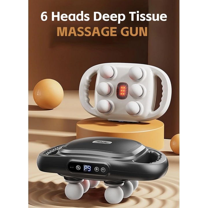 Diyeeni Rechargeable 6-Head Massager
