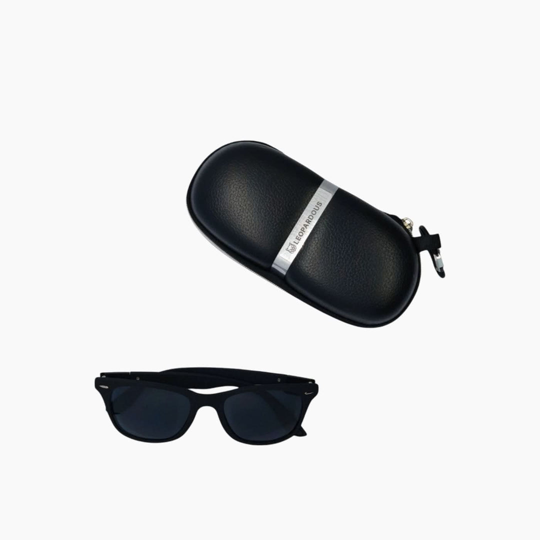 Leopardous Rectangular Sunglasses