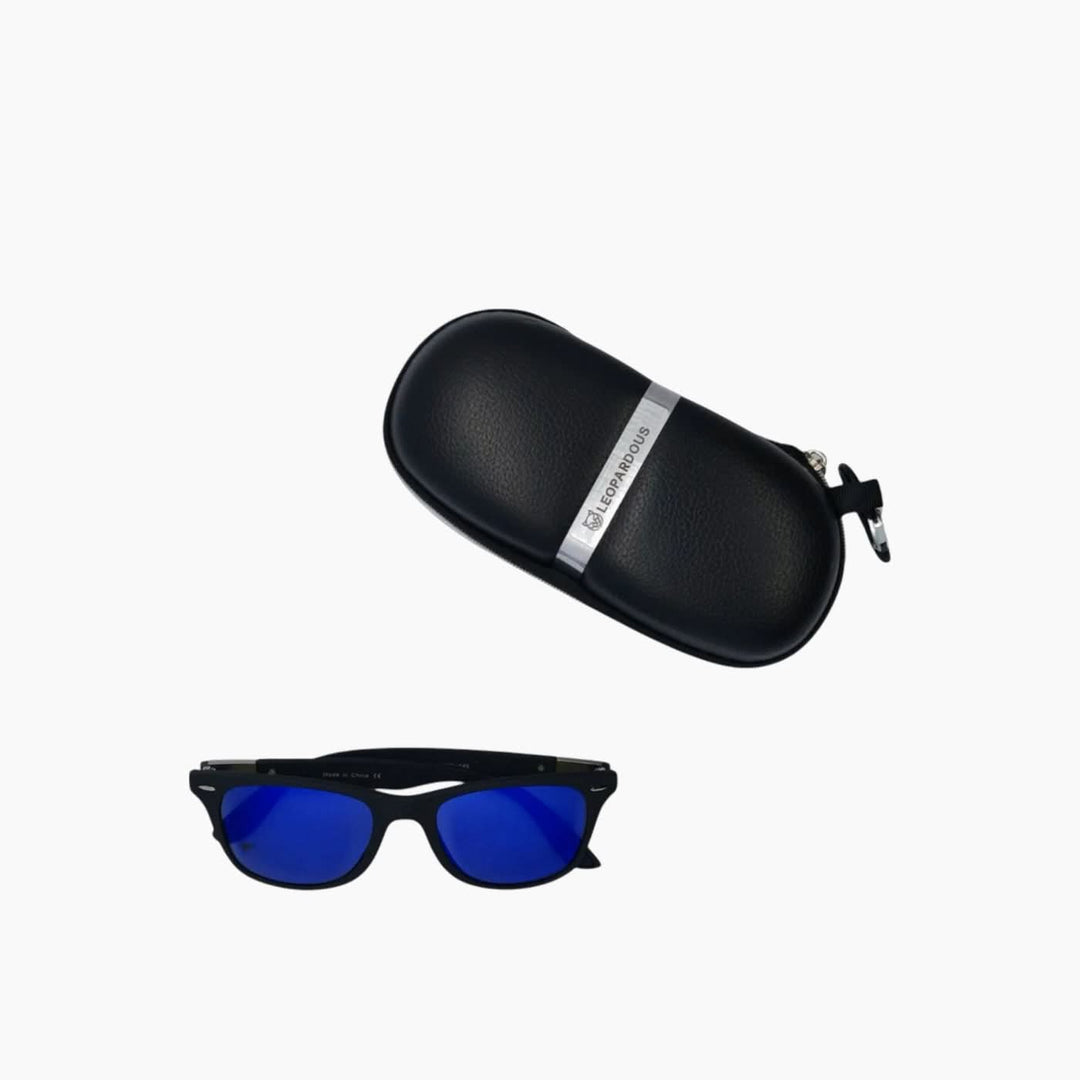 Leopardous Rectangular Sunglasses