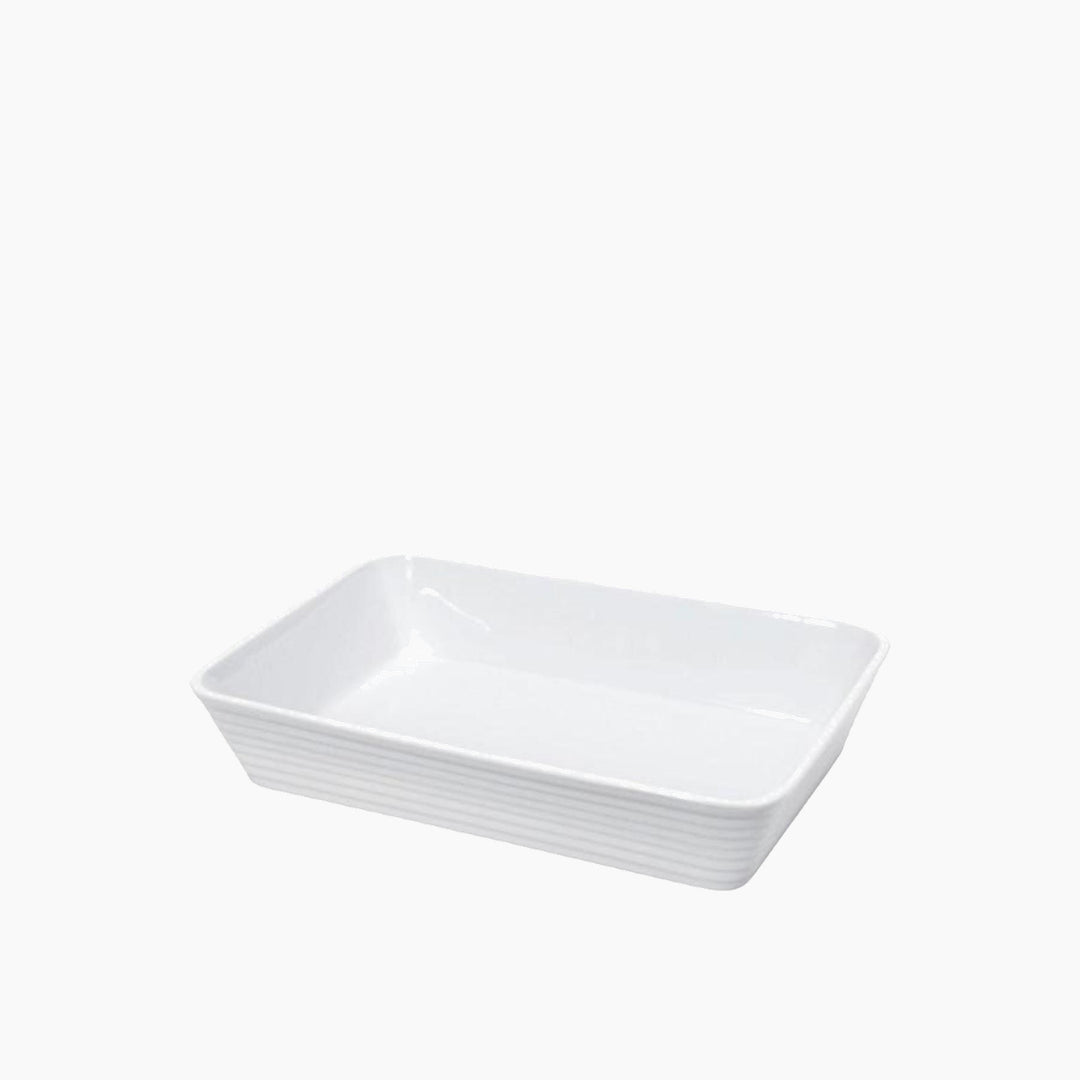 Kuchenprofi 30cm white rectangular ceramic dish