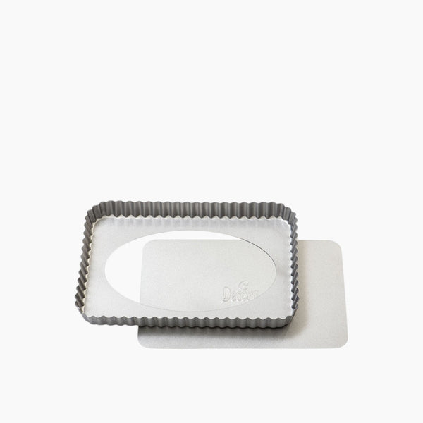 Rectangular Non-Stick Tart Pan with Removable Bottom