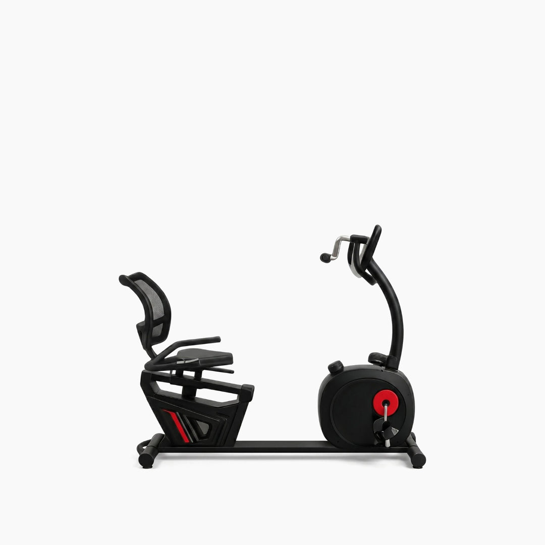 RAUGAJ Recumbent Exercise Bike with Backrest