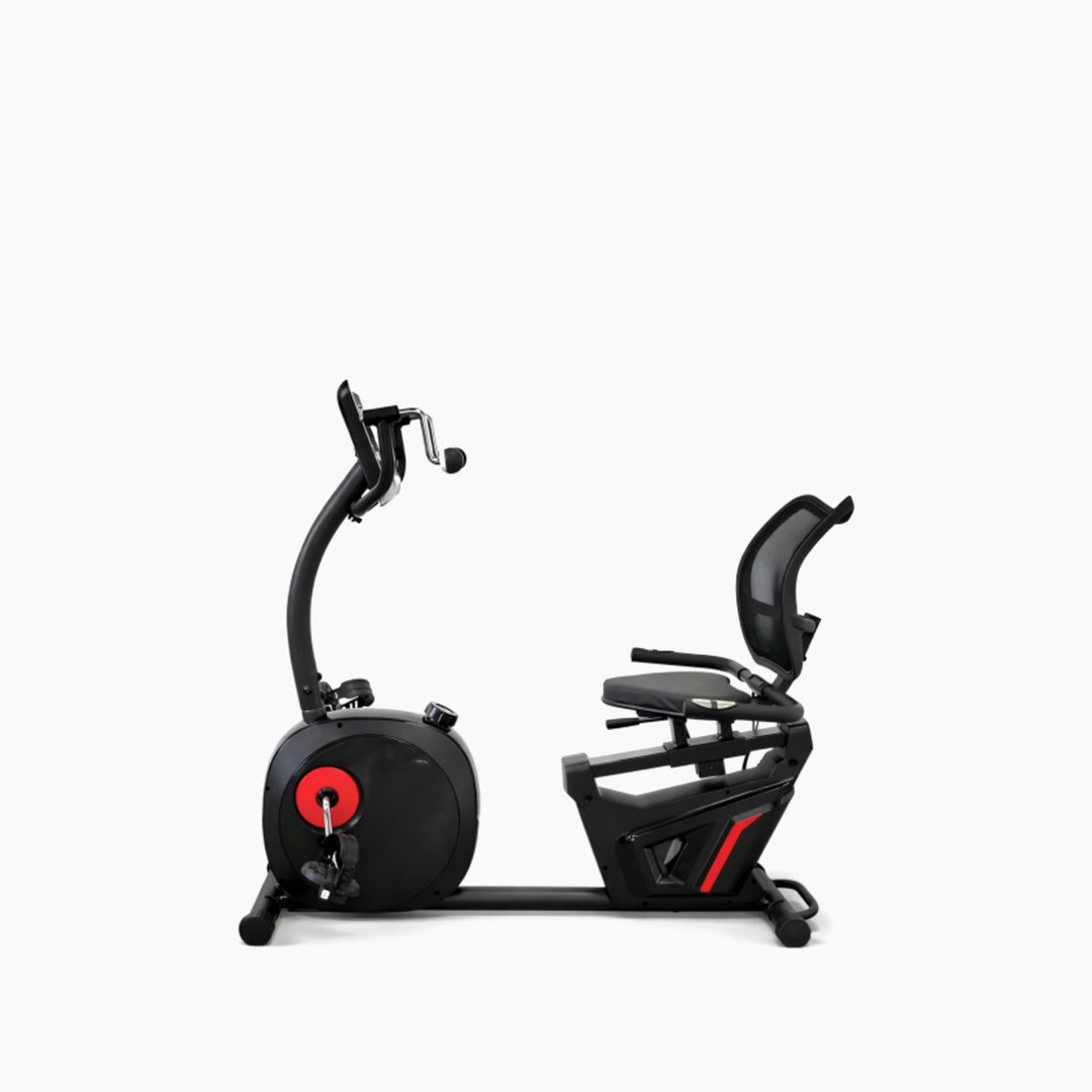 RAUGAJ Recumbent Exercise Bike with Backrest