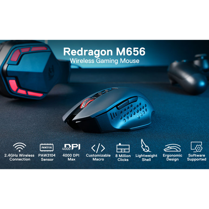 Redragon Gainer Wireless Mouse