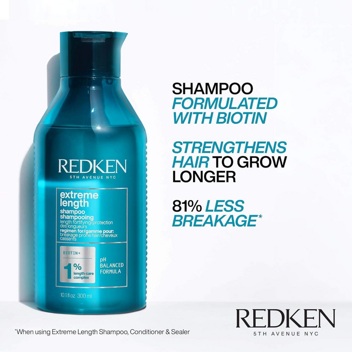 Redken Extreme Length Shampoo with Biotin (300 ml)