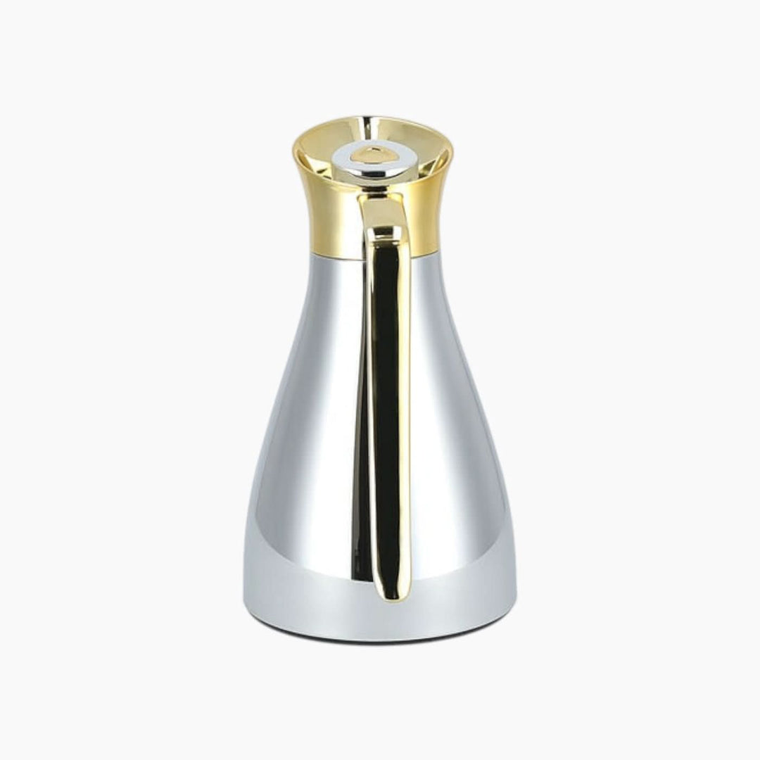 Regular Gold and Silver Flask