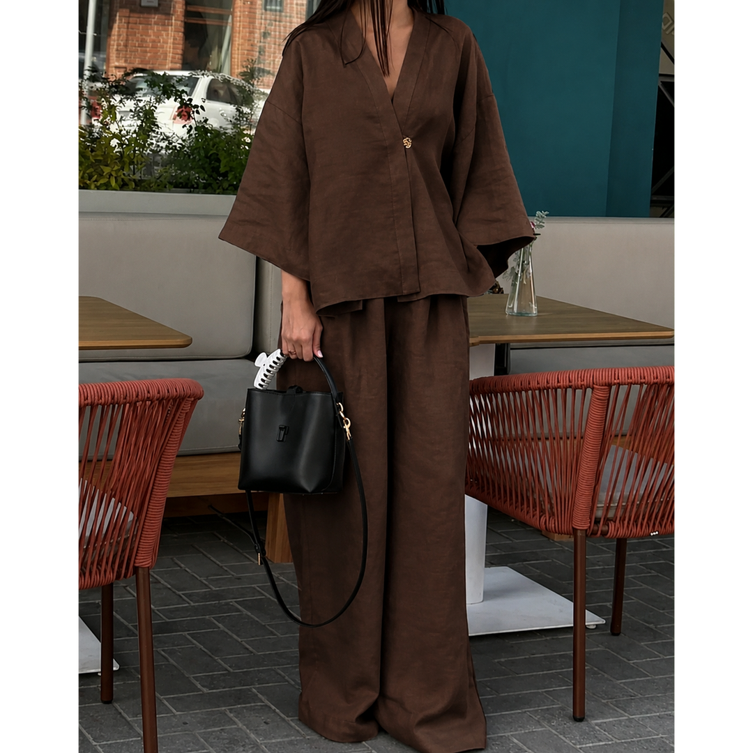 Relaxed Linen Co-Ord Set
