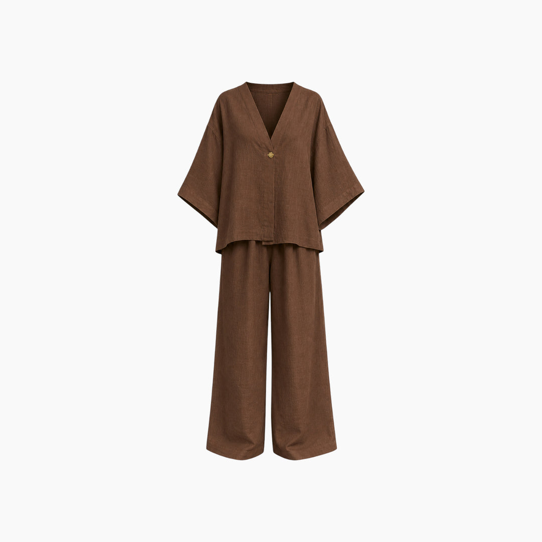 Relaxed Linen Co-Ord Set