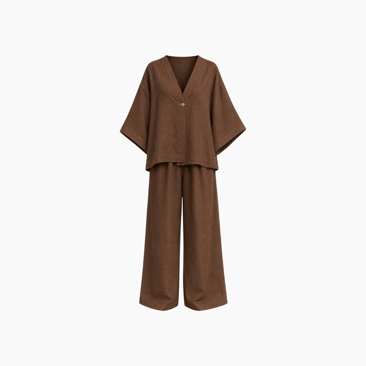 Relaxed Linen Co-Ord Set