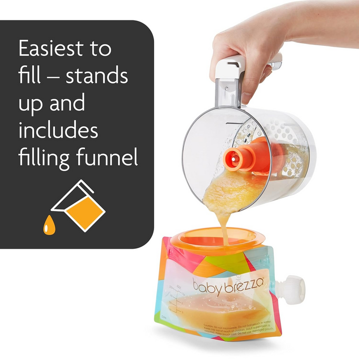 Baby Brezza Reusable Baby Food Pouches