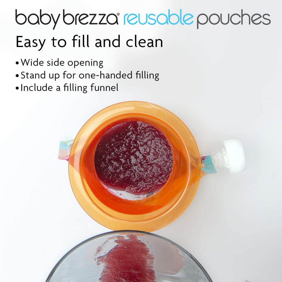 Baby Brezza Reusable Baby Food Pouches