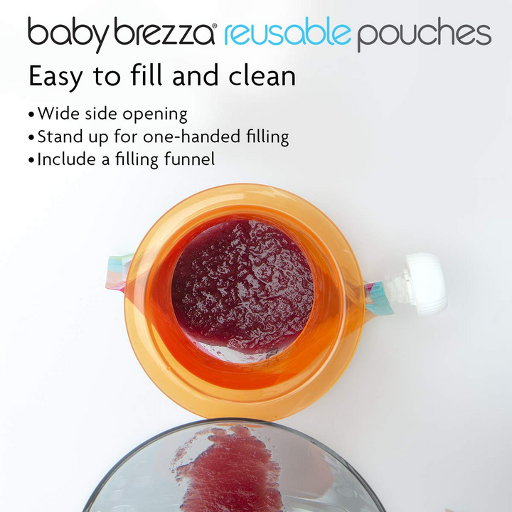 Baby Brezza Reusable Baby Food Pouches