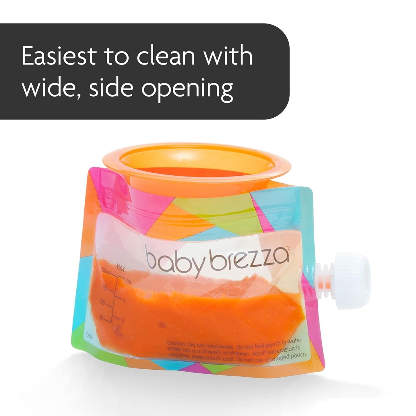 Baby Brezza Reusable Baby Food Pouches Baby Brezza Reusable Baby Food Pouches
