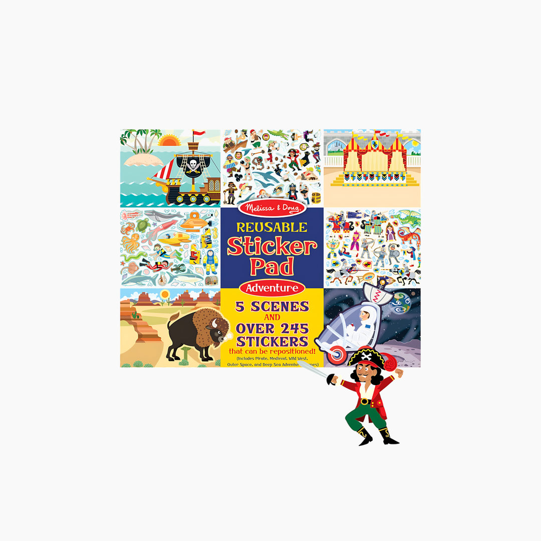 Melissa &amp; Doug Reusable Sticker Pad Adventure Pad