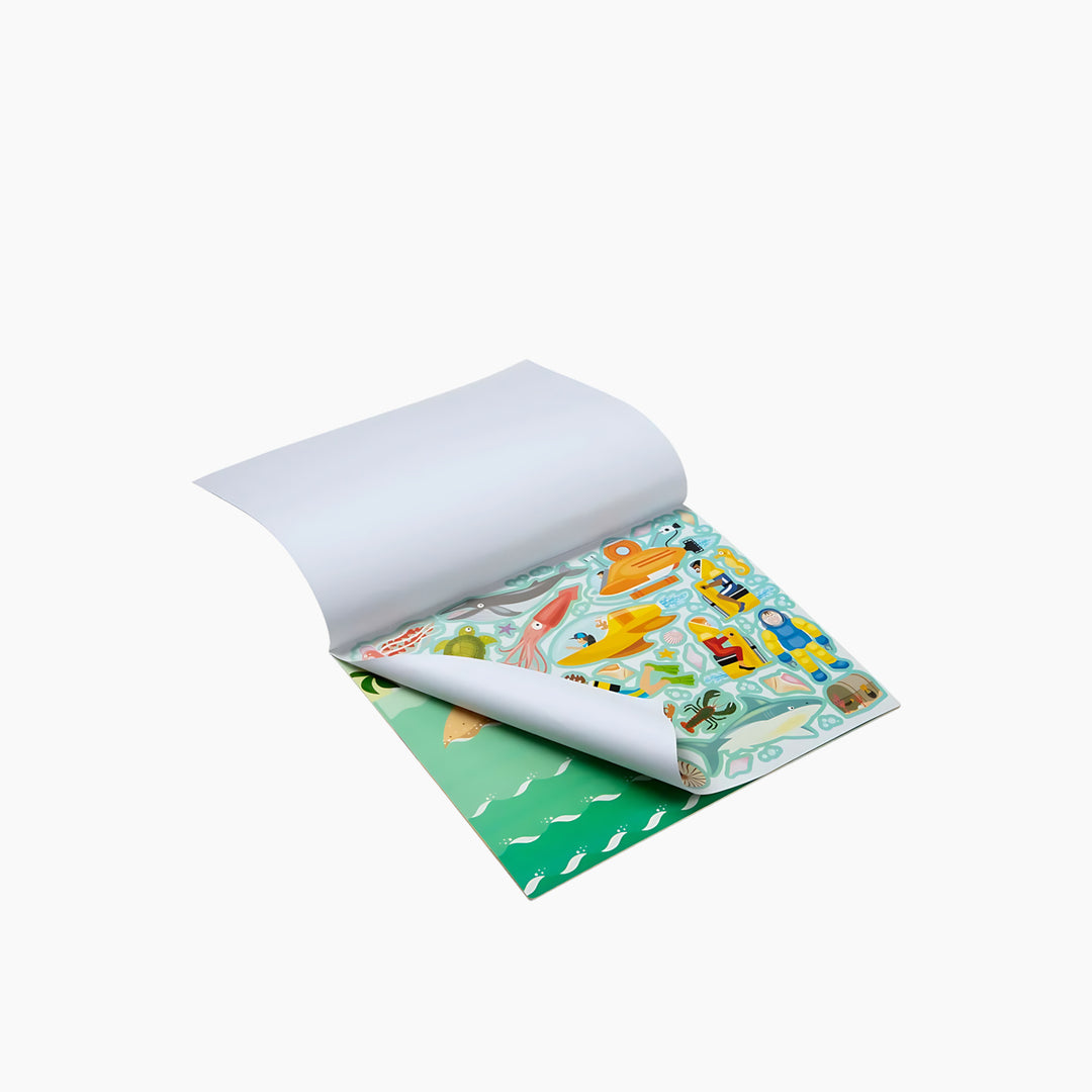 Melissa &amp; Doug Reusable Sticker Pad, My Town theme