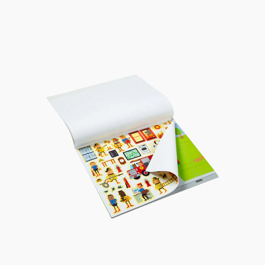 Melissa &amp; Doug Reusable Sticker Pad, My Town theme