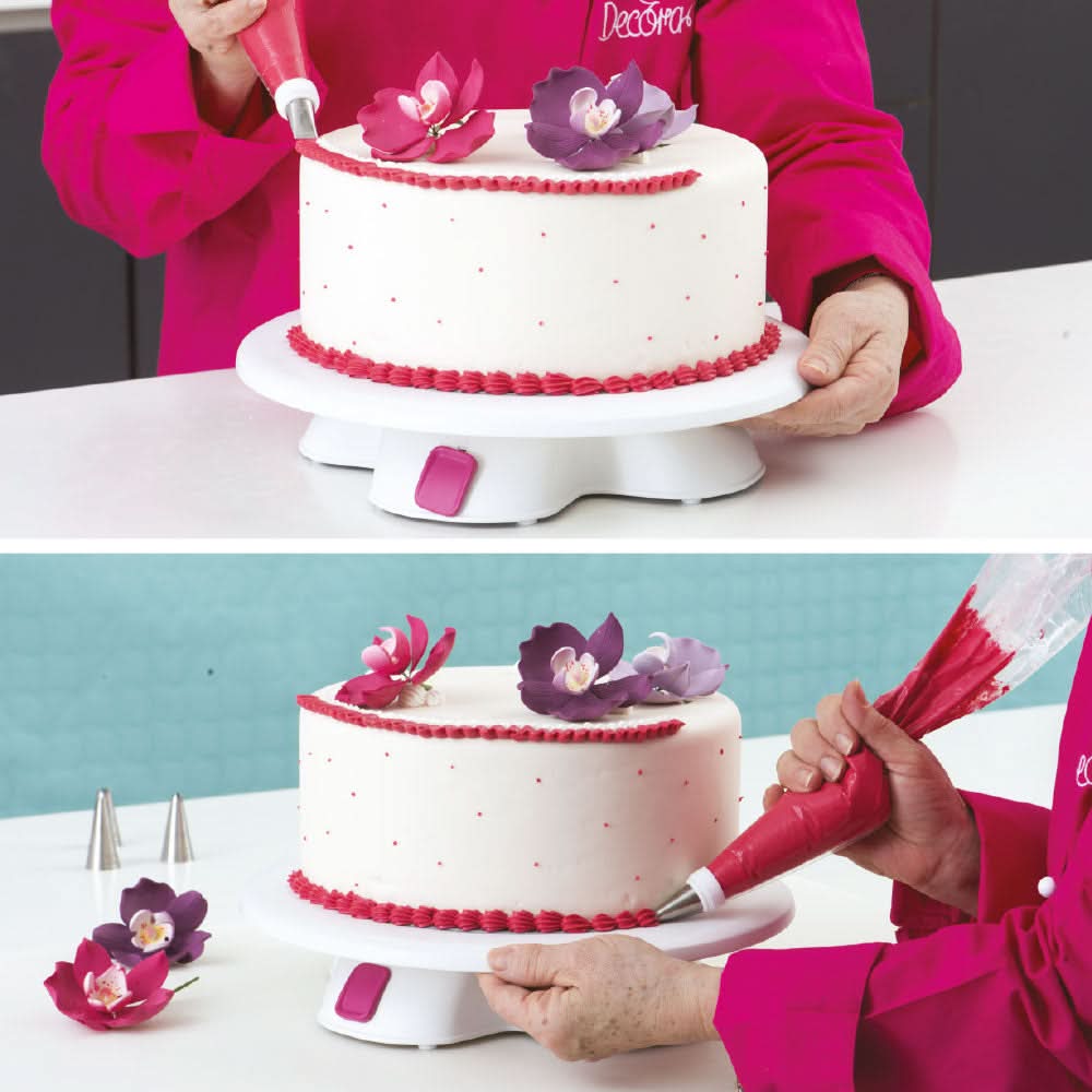 Decora Revolving Cake Stand - HUNA