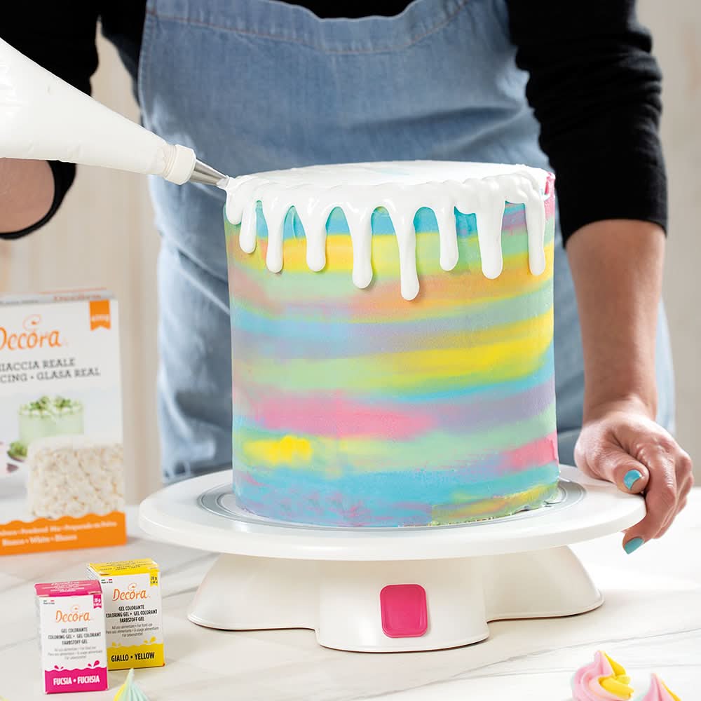 Decora Revolving Cake Stand - HUNA