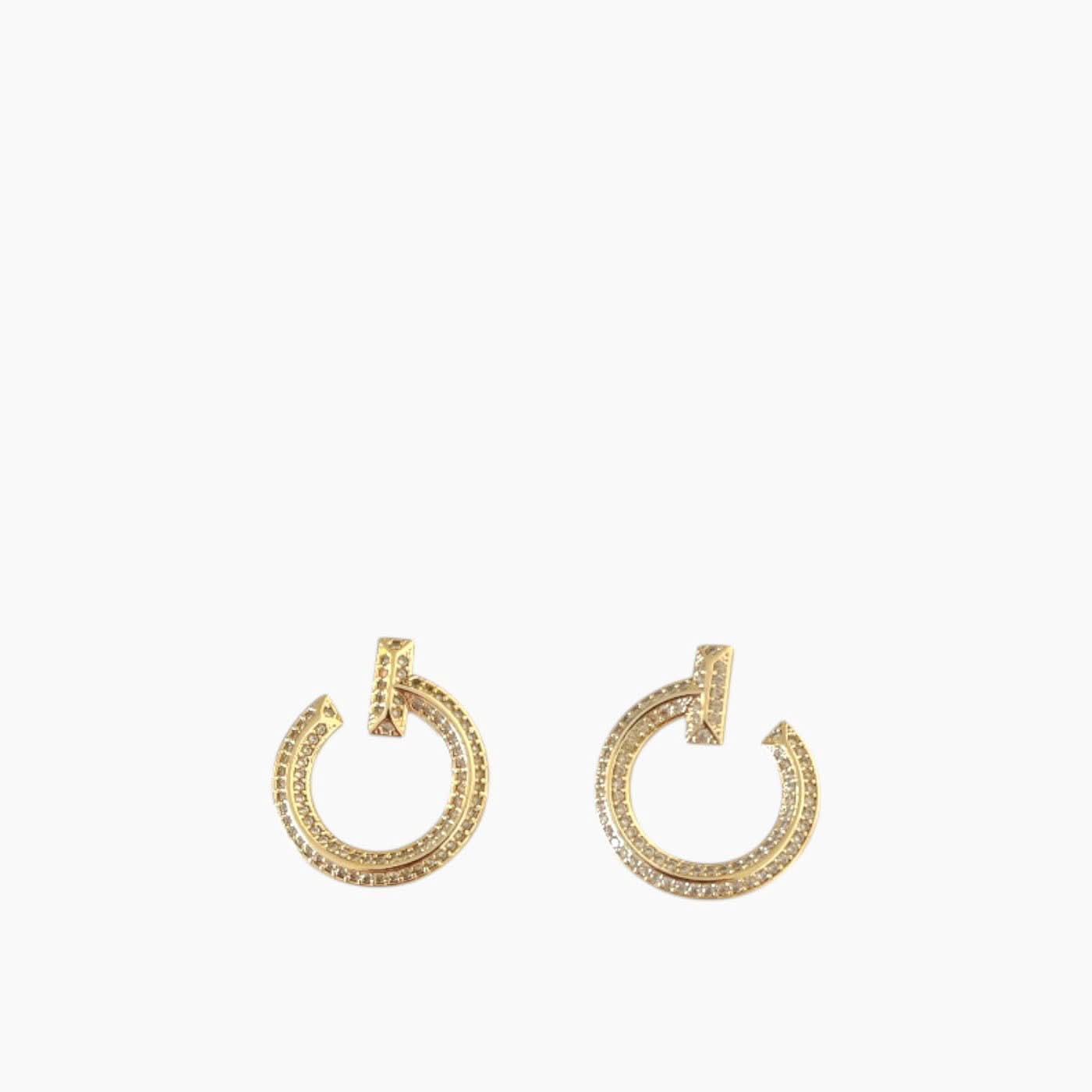 Thirteen Eight Ring of Steel Earrings Thirteen Eight Ring of Steel Earrings