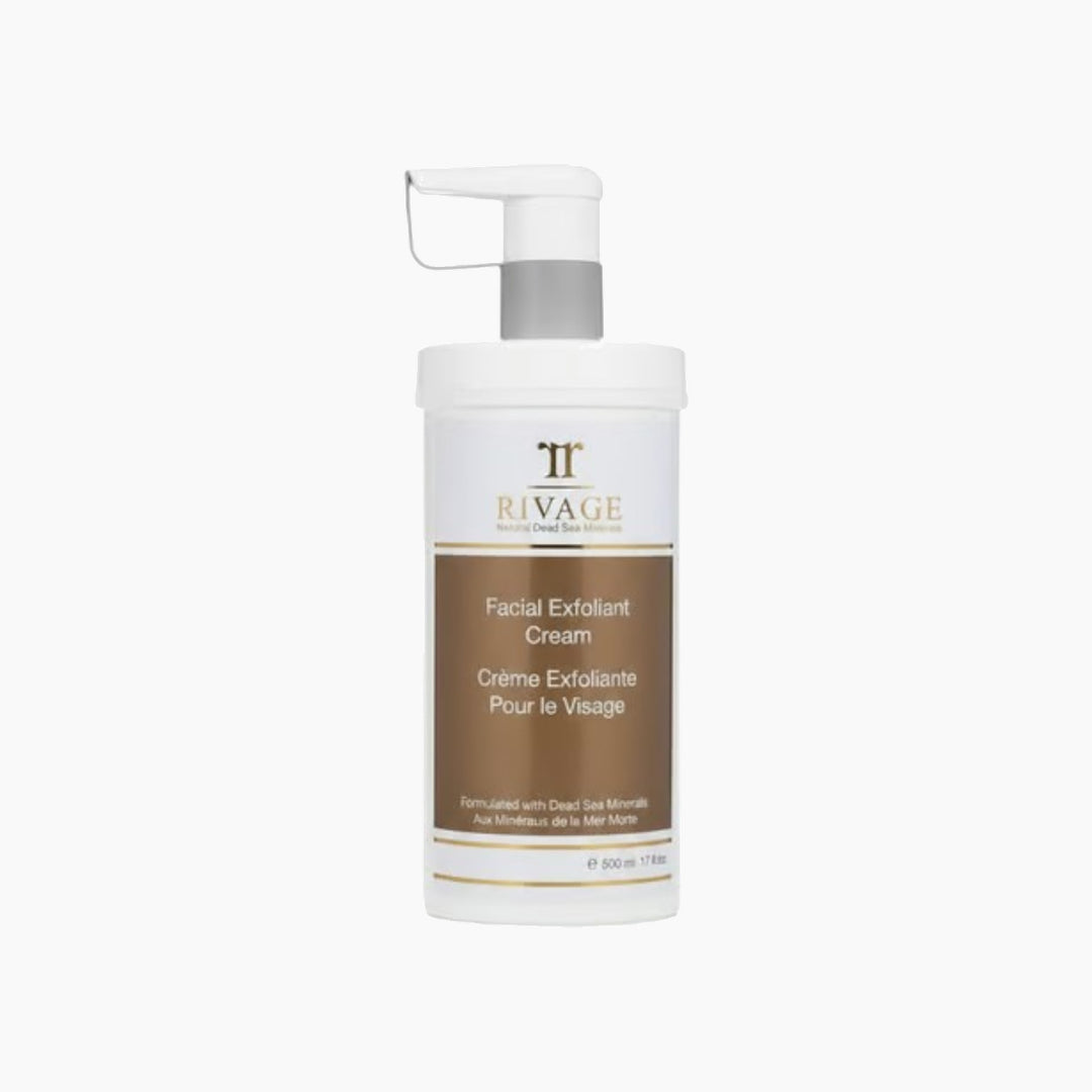 Rivage 500 ml Facial Exfoliant Cream in Pro Dispenser