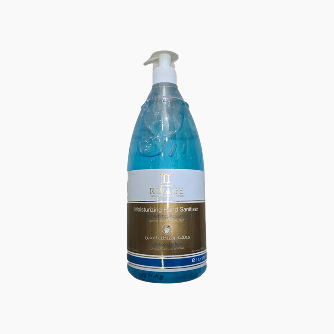 Rivage Moisturizing Hand Sanitizer Aqua Gel Leave Hands Feelings Soft
