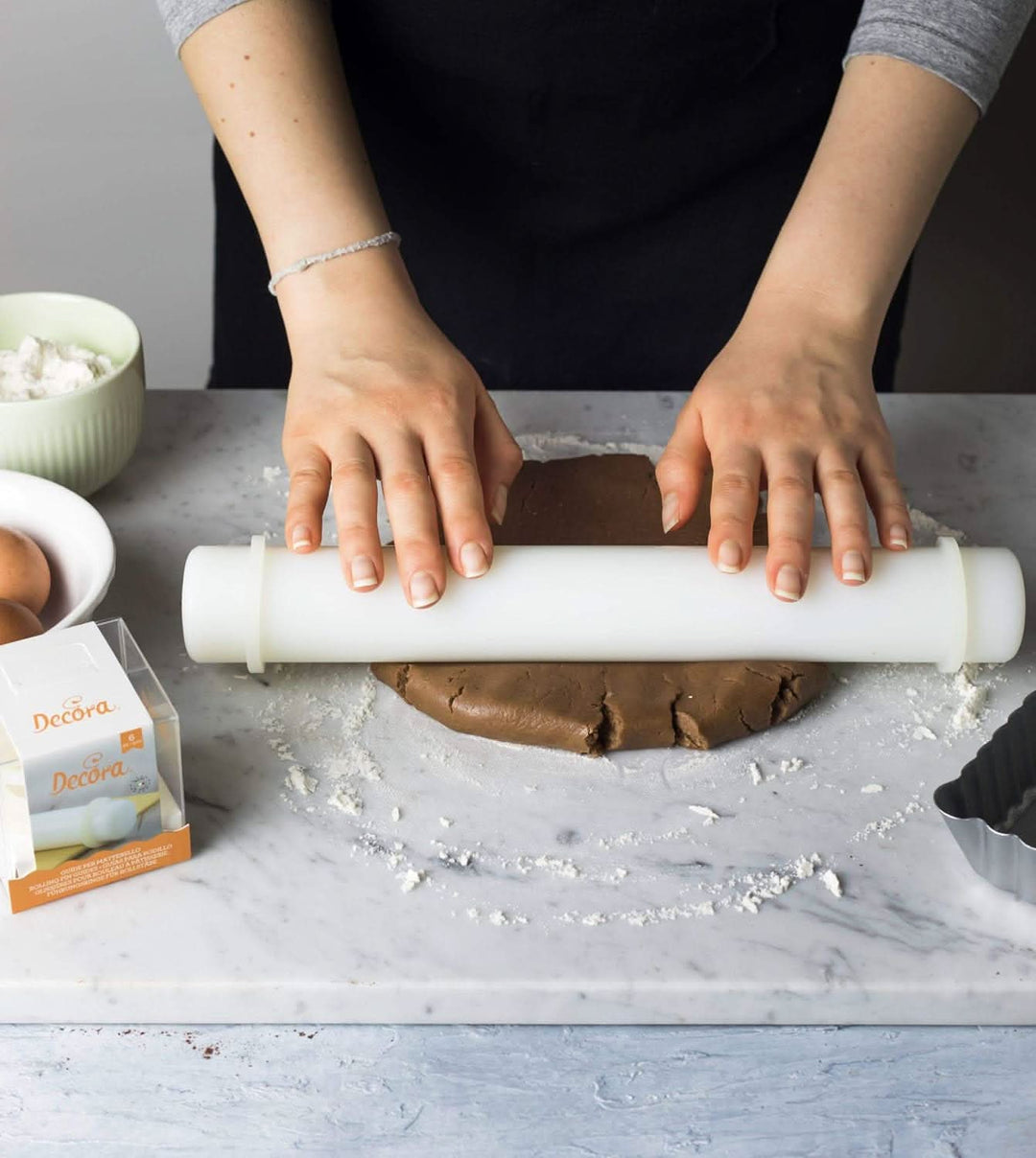 Decora Rolling Pin Guides - HUNA