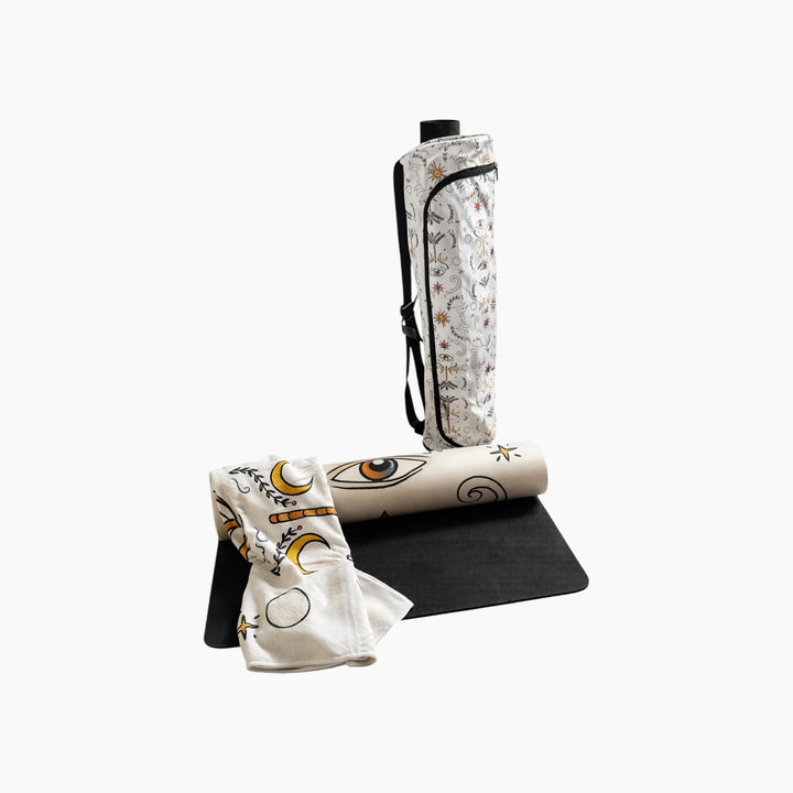 Uniart Rooted Yoga Kit - Yoga Mat, Bag &amp; Towel