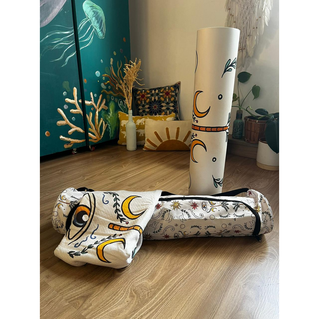 Uniart Rooted Yoga Towel - Quick-Dry Microfiber Yoga Towel