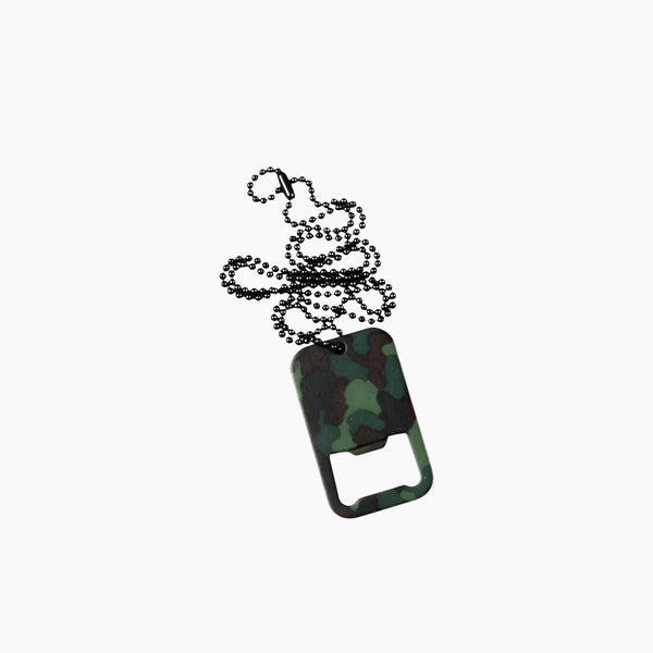 Rothco Dog Tag Bottle Opener Woodland