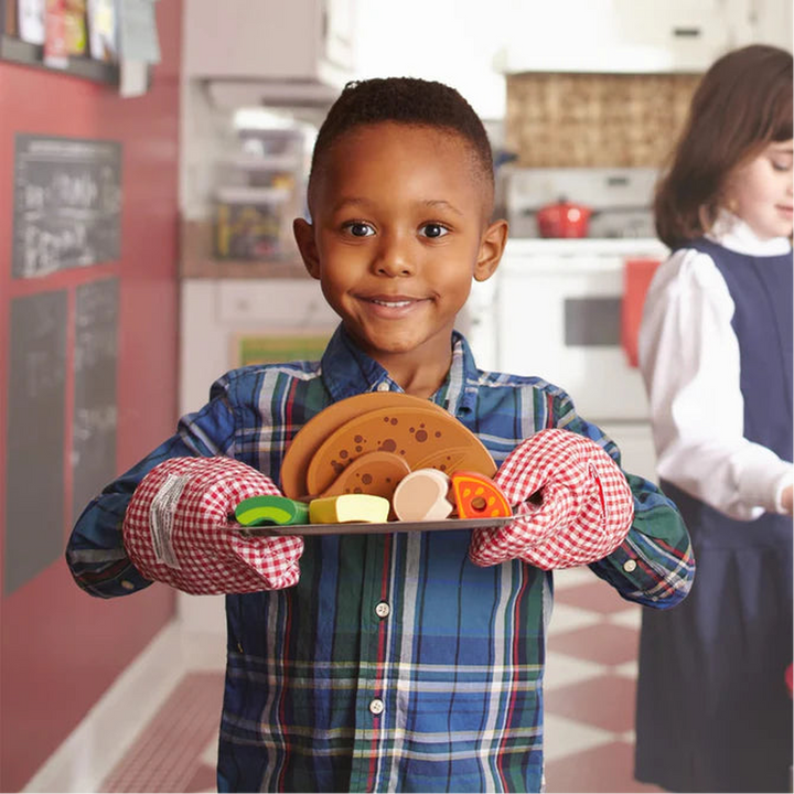 Melissa &amp; Doug Rotisserie &amp; Grill Barbecue Set