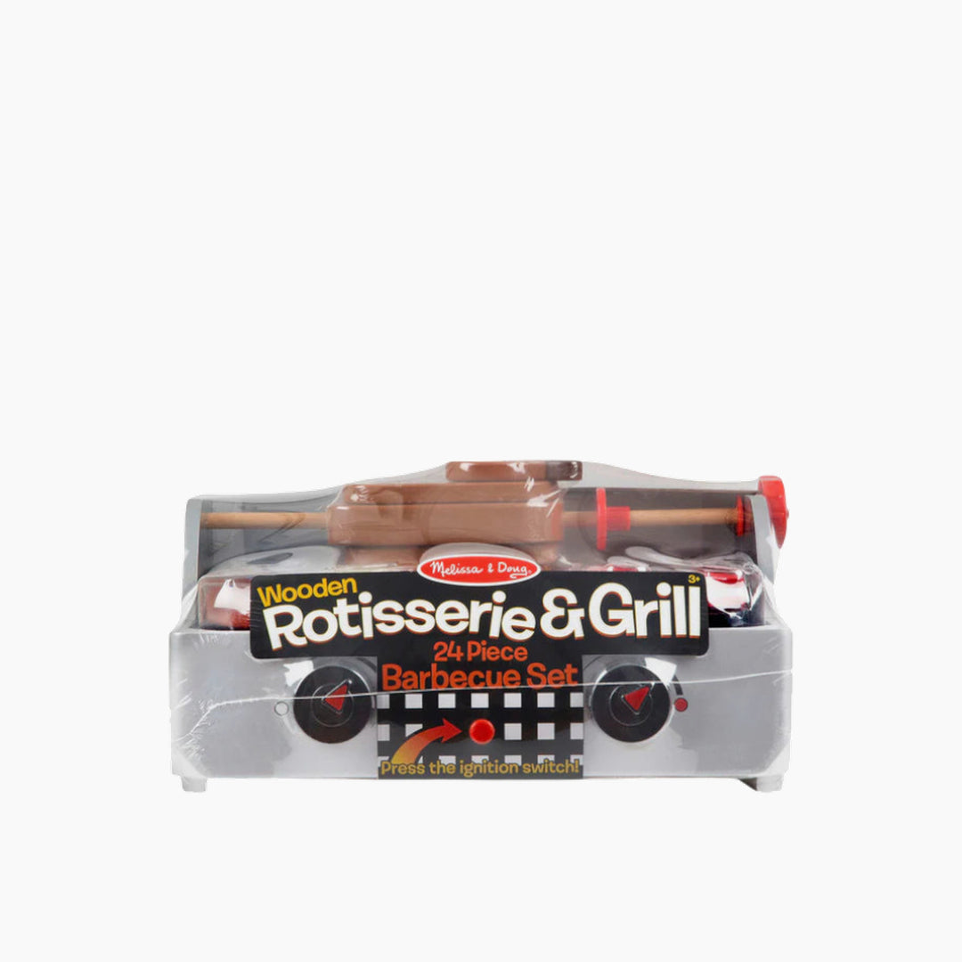 Melissa &amp; Doug Rotisserie &amp; Grill Barbecue Set