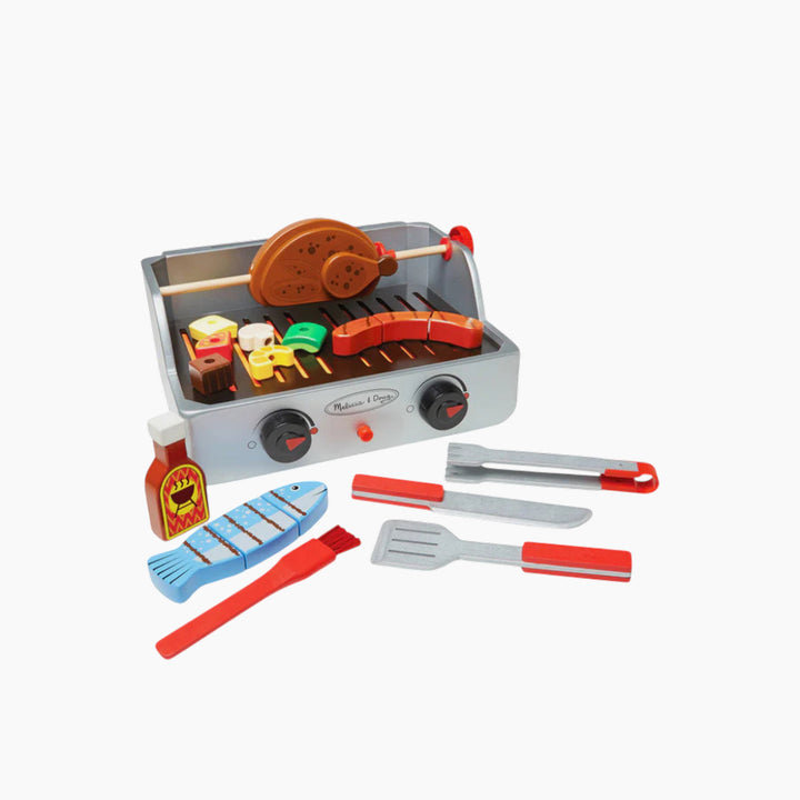 Melissa &amp; Doug Rotisserie &amp; Grill Barbecue Set