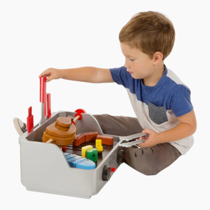 Melissa &amp; Doug Rotisserie &amp; Grill Barbecue Set