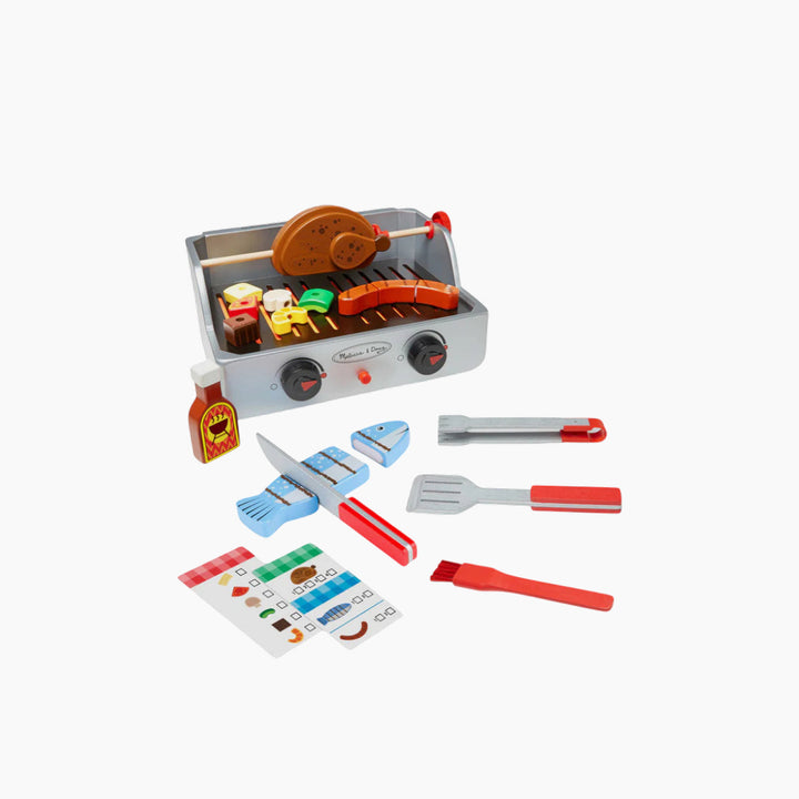 Melissa &amp; Doug Rotisserie &amp; Grill Barbecue Set