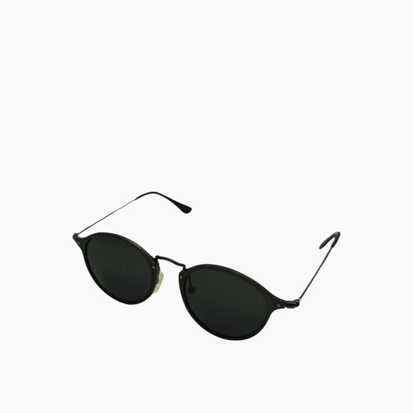 Round Grey Sunglasses