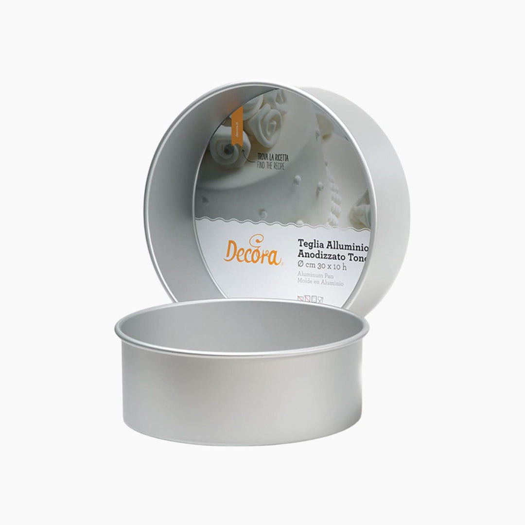 Decora Round Professional Anodized Aluminum Baking Pan