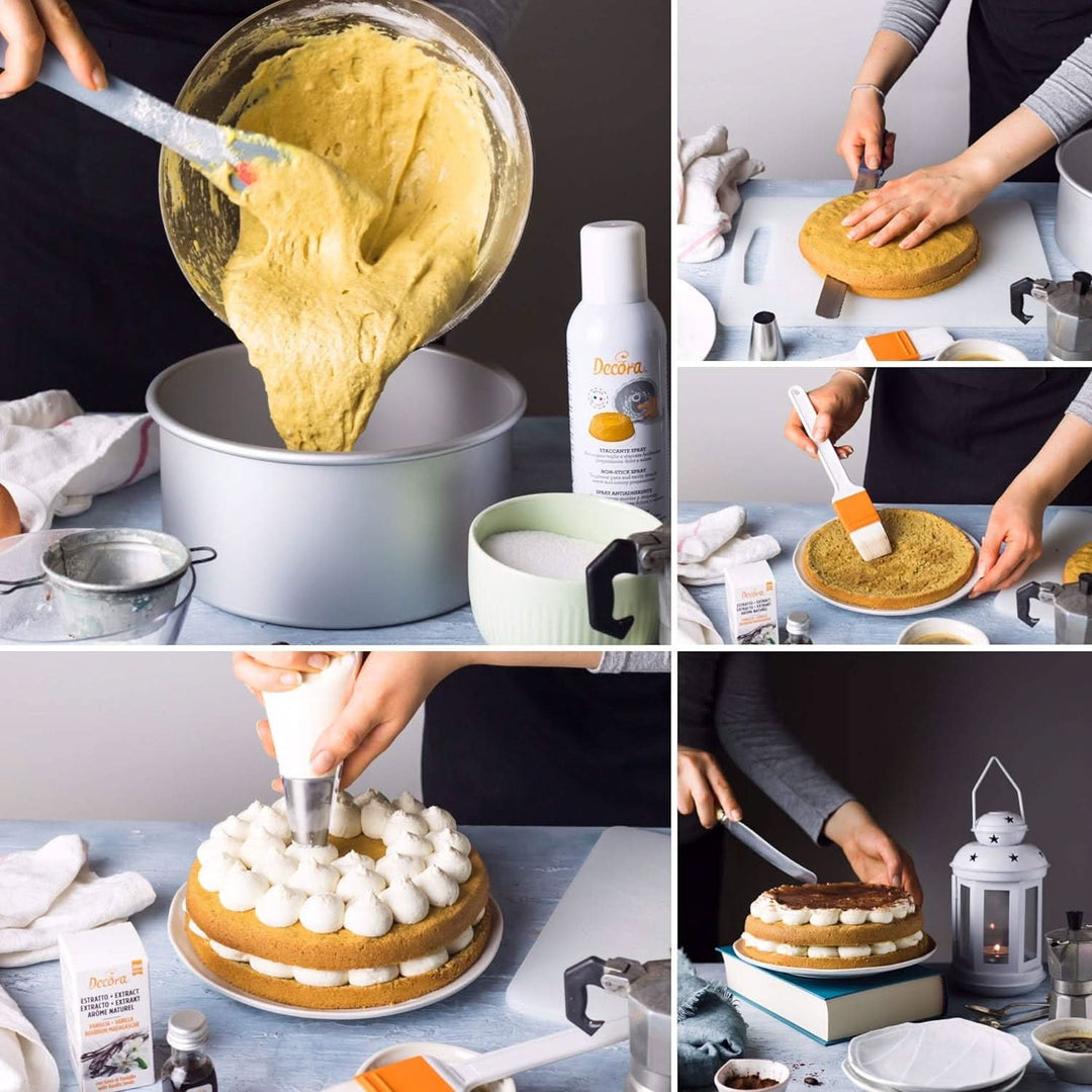 Decora Round Professional Anodized Aluminum Baking Pan