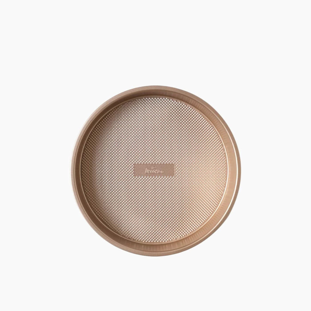 Decora Round Rose Gold Line Cake Mold - HUNA