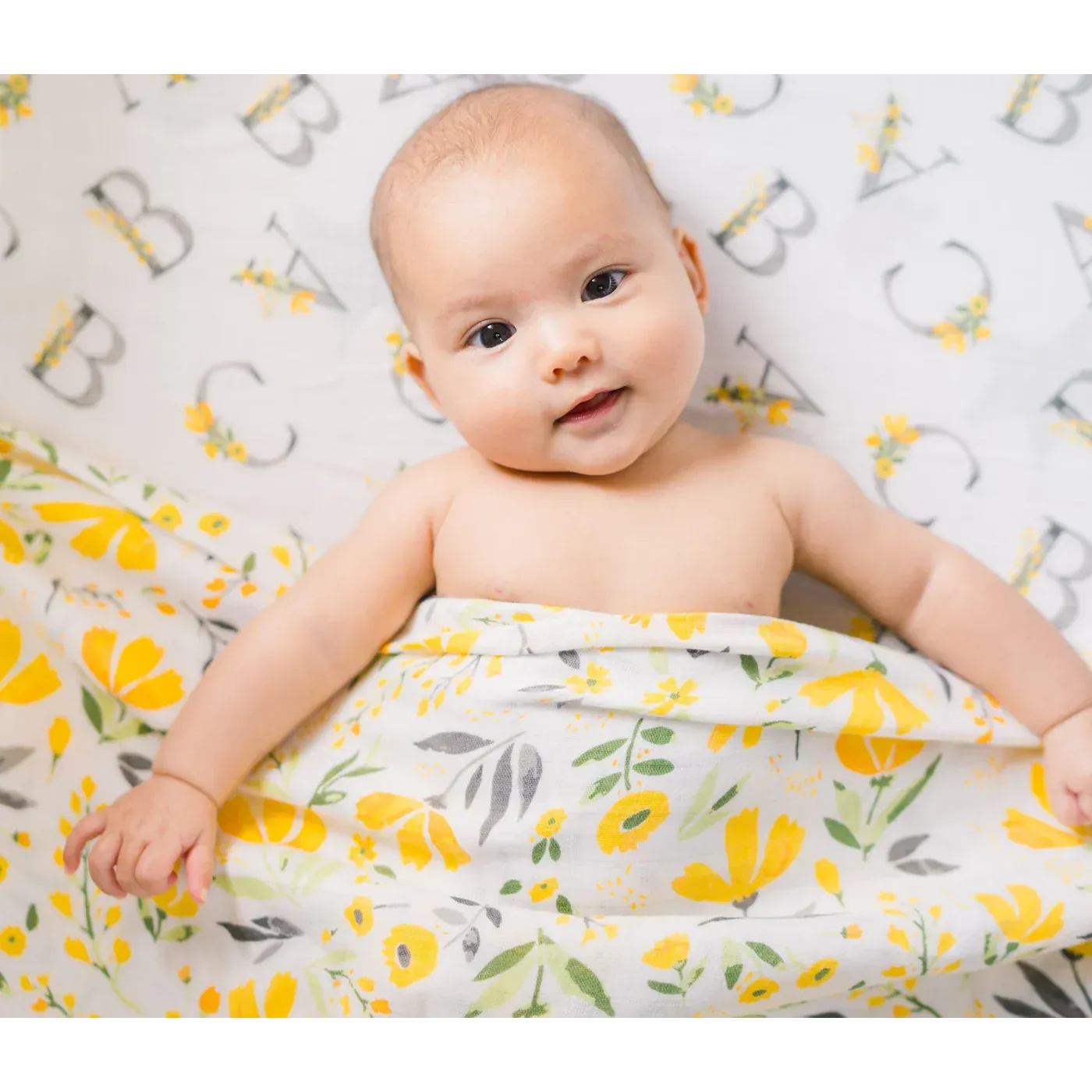 Bebe Au Lait Royal Garden Single Muslin Swaddle Blanket Bebe Au Lait Royal Garden Single Muslin Swaddle Blanket