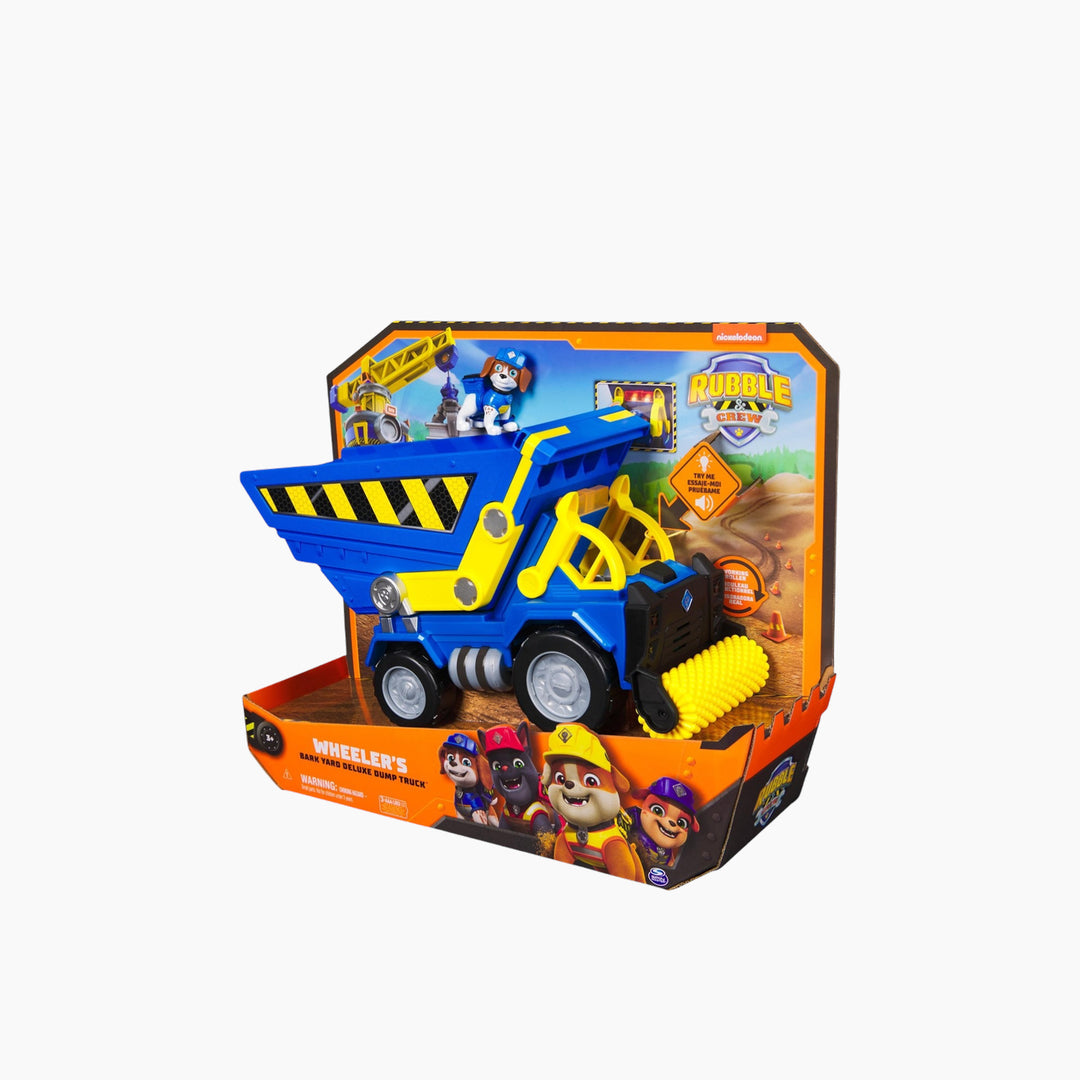 Spin Master Rubble &amp; Crew Toy Vehicle Deluxe Wheeler Dump Truck - 37.8 X 12.8 X 21 Cm