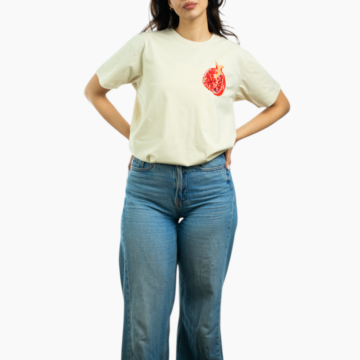 Rumman Beige T-Shirt